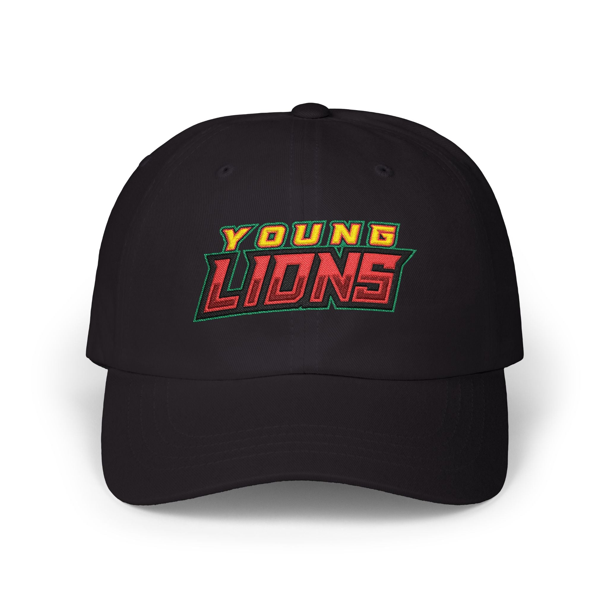 Young Lions Embroidered Dad Cap — Vintage Sports Baseball Hat