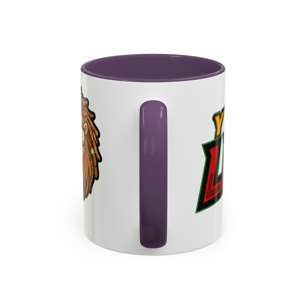 Rasta Lion Coffee Mug - Young Lions 305 Accent Ceramic Mug (11/15oz)