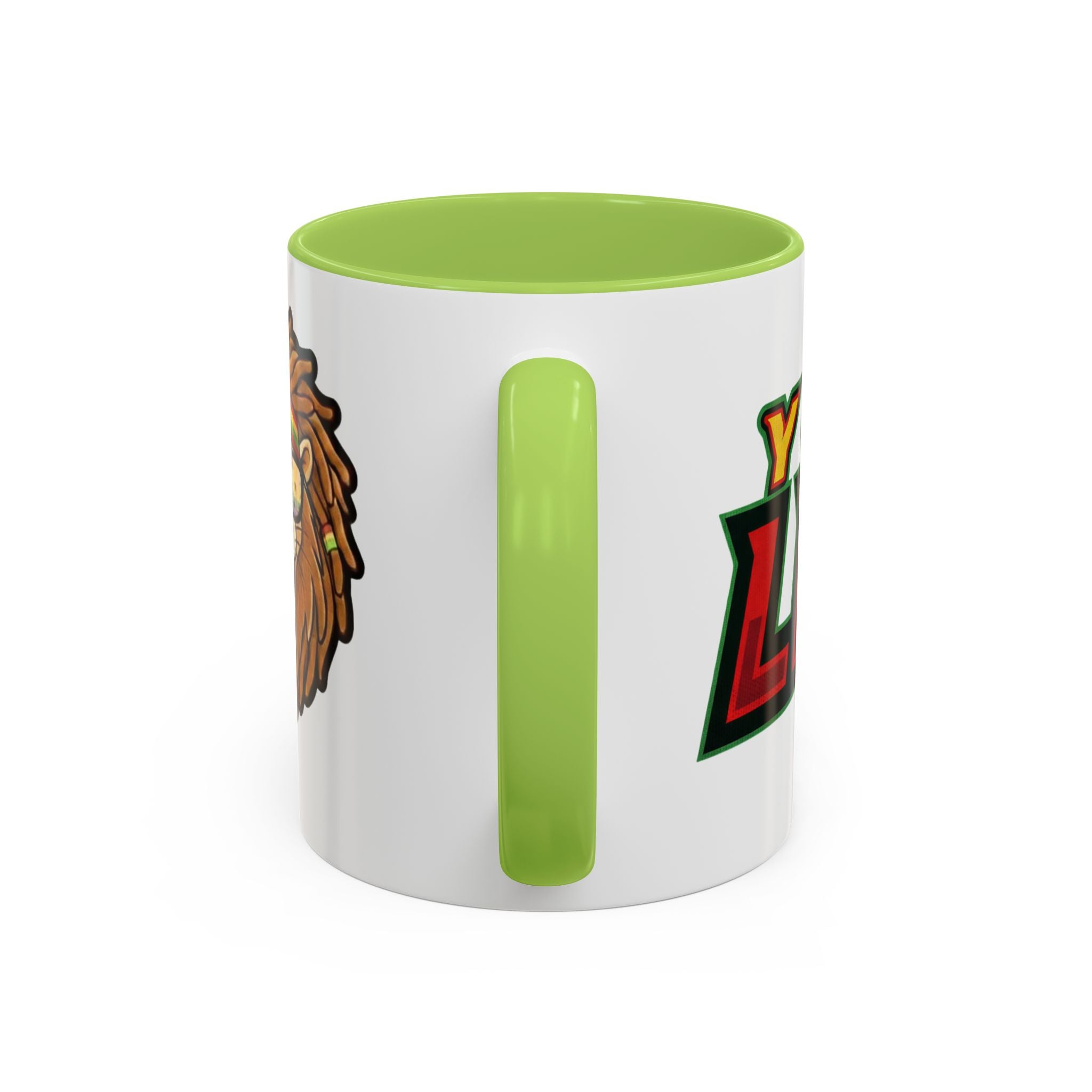 Rasta Lion Coffee Mug - Young Lions 305 Accent Ceramic Mug (11/15oz)