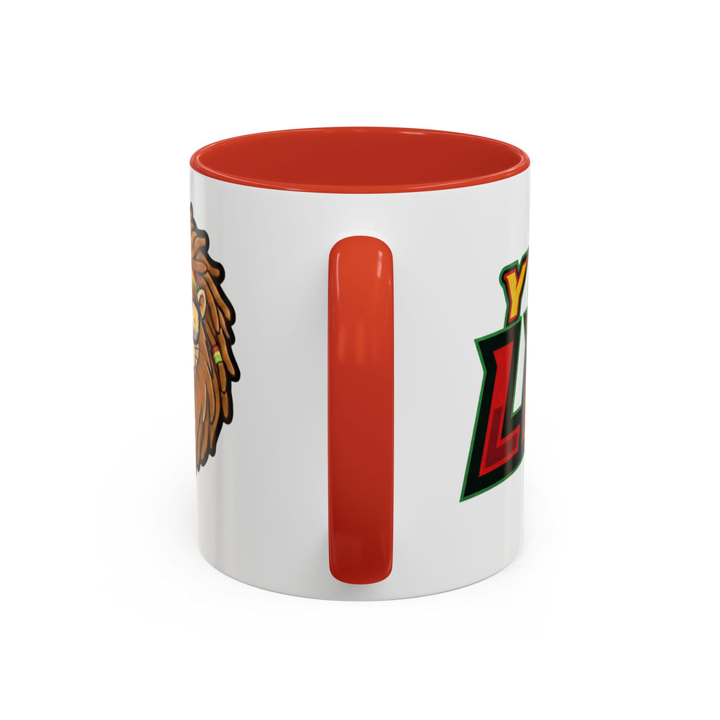 Rasta Lion Coffee Mug - Young Lions 305 Accent Ceramic Mug (11/15oz)