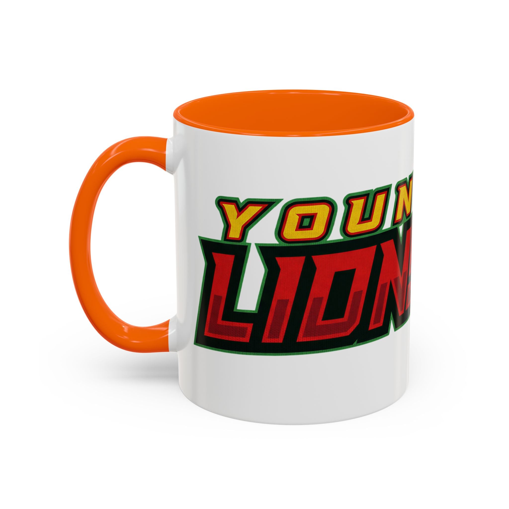 Rasta Lion Coffee Mug - Young Lions 305 Accent Ceramic Mug (11/15oz)