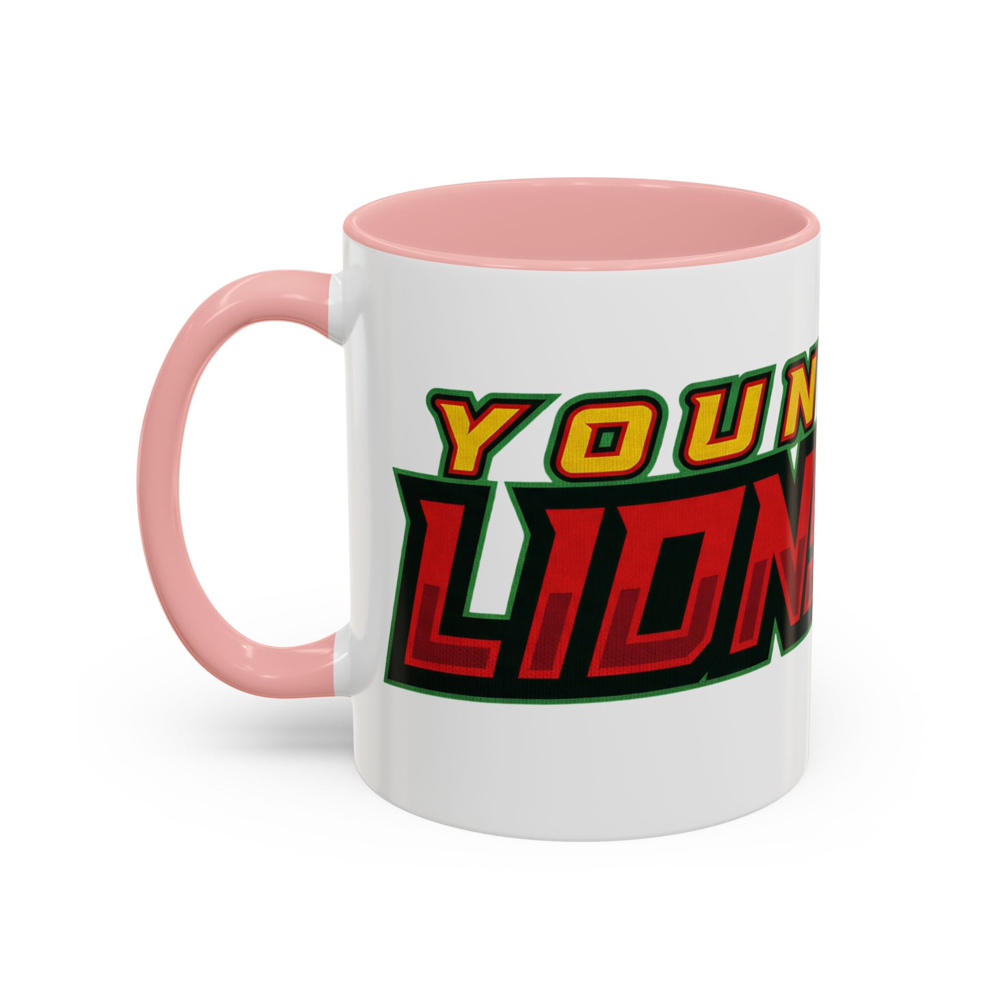 Rasta Lion Coffee Mug - Young Lions 305 Accent Ceramic Mug (11/15oz)