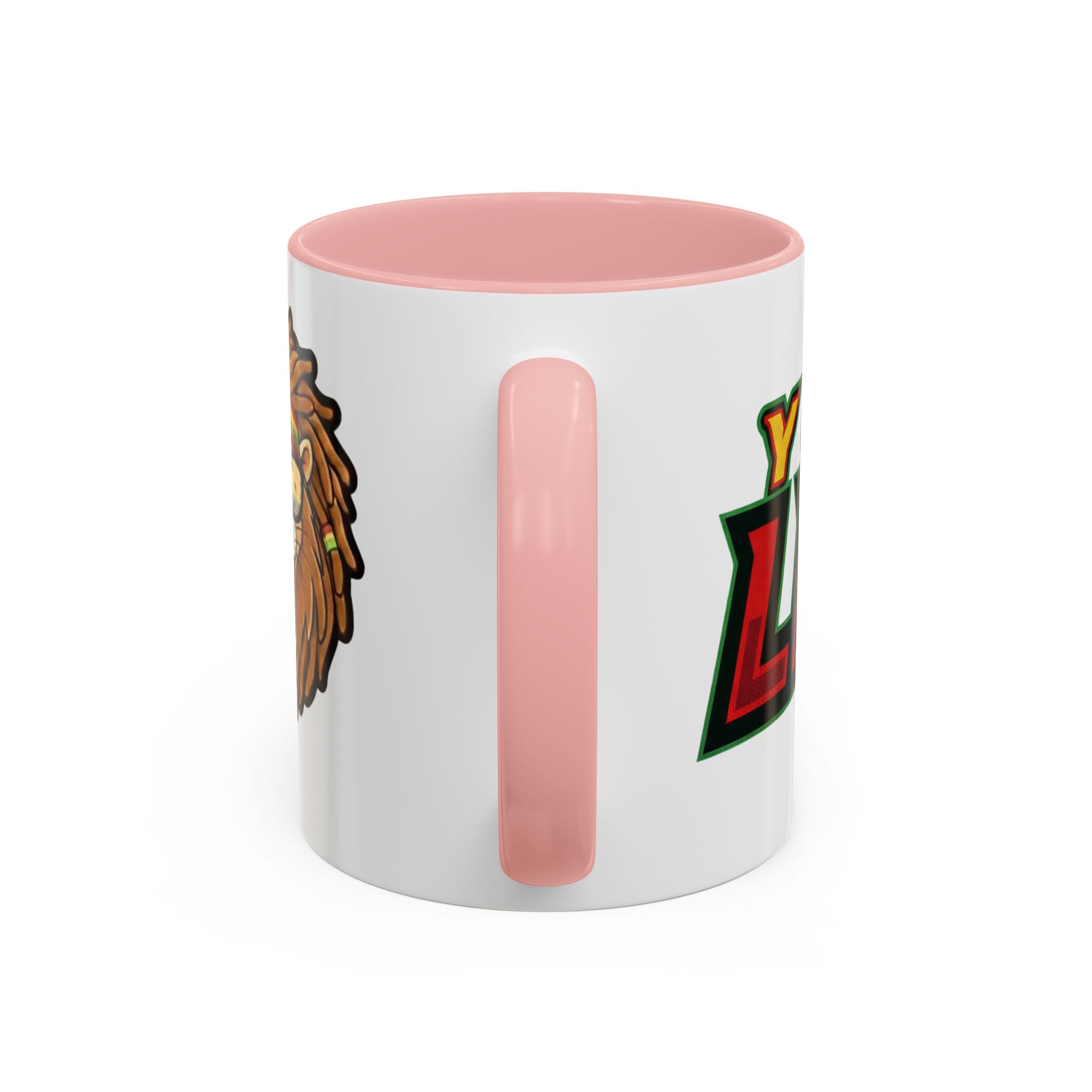 Rasta Lion Coffee Mug - Young Lions 305 Accent Ceramic Mug (11/15oz)