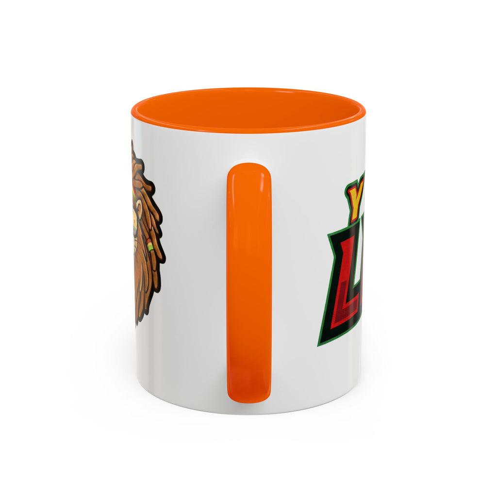 Rasta Lion Coffee Mug - Young Lions 305 Accent Ceramic Mug (11/15oz)