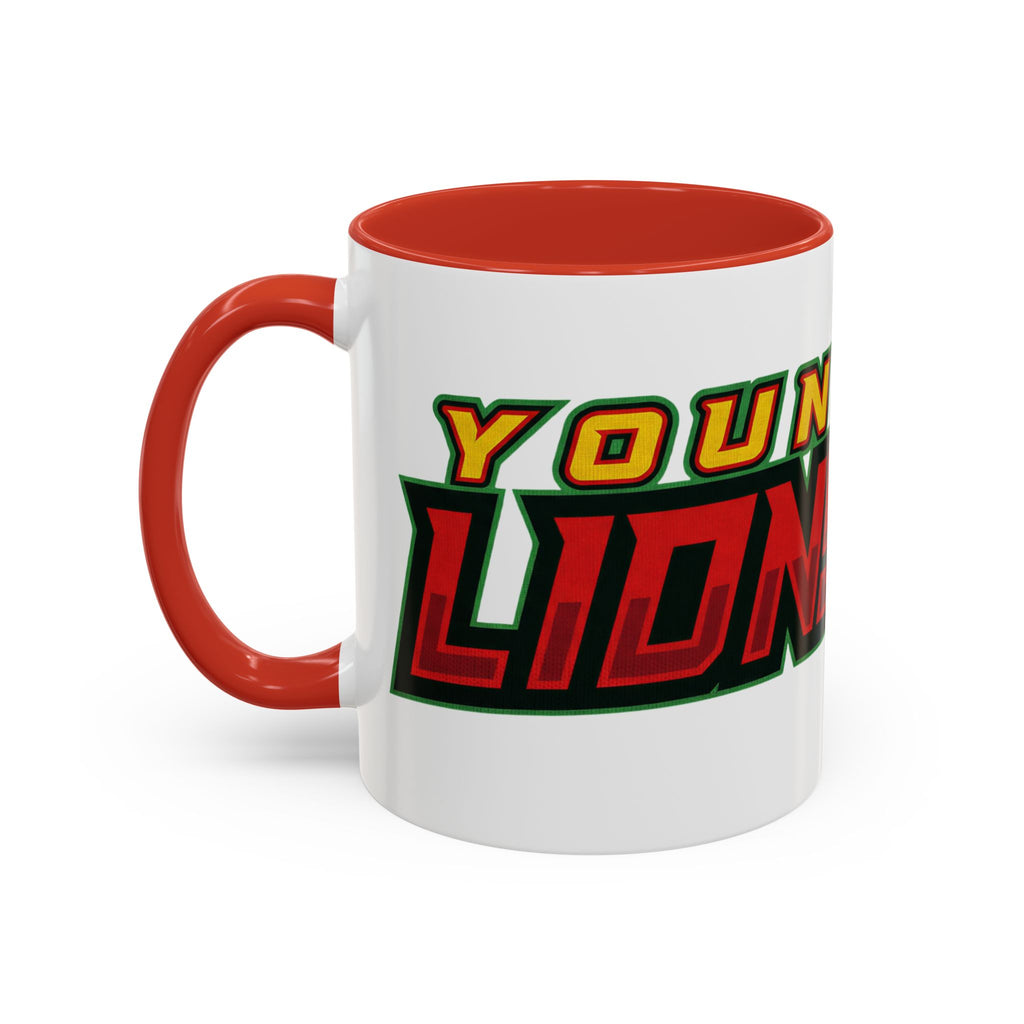 Rasta Lion Coffee Mug - Young Lions 305 Accent Ceramic Mug (11/15oz)