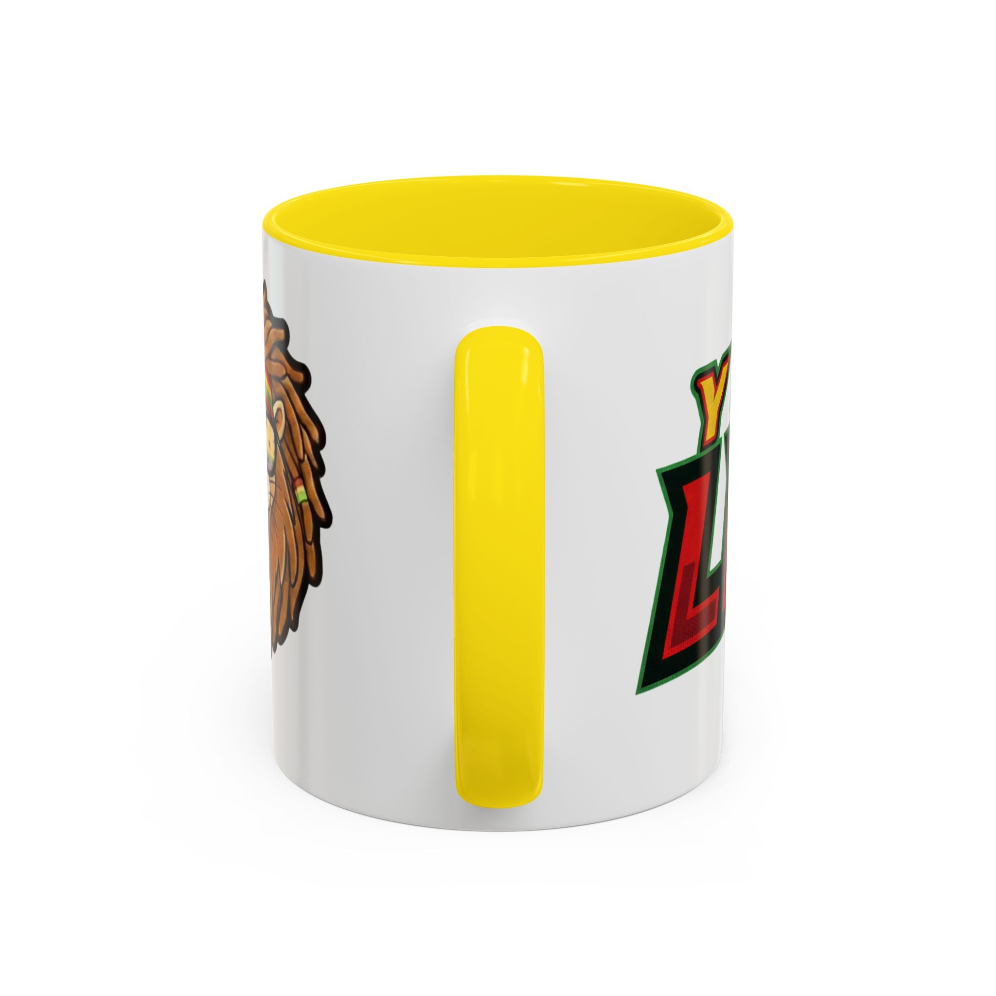 Rasta Lion Coffee Mug - Young Lions 305 Accent Ceramic Mug (11/15oz)