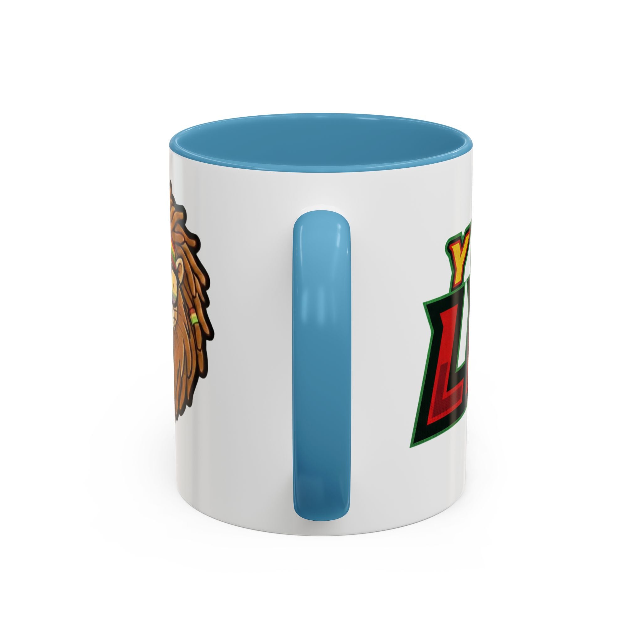 Rasta Lion Coffee Mug - Young Lions 305 Accent Ceramic Mug (11/15oz)