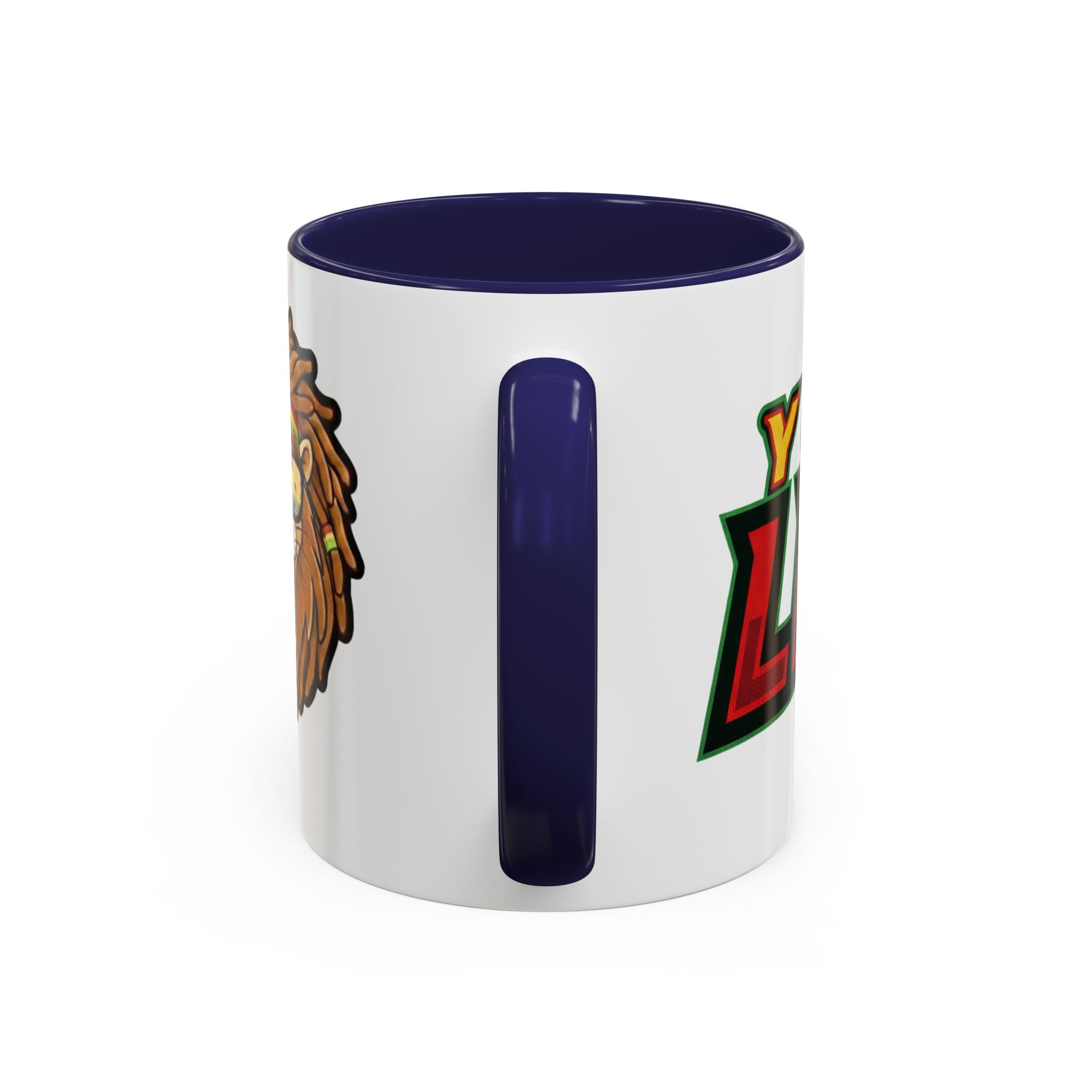 Rasta Lion Coffee Mug - Young Lions 305 Accent Ceramic Mug (11/15oz)