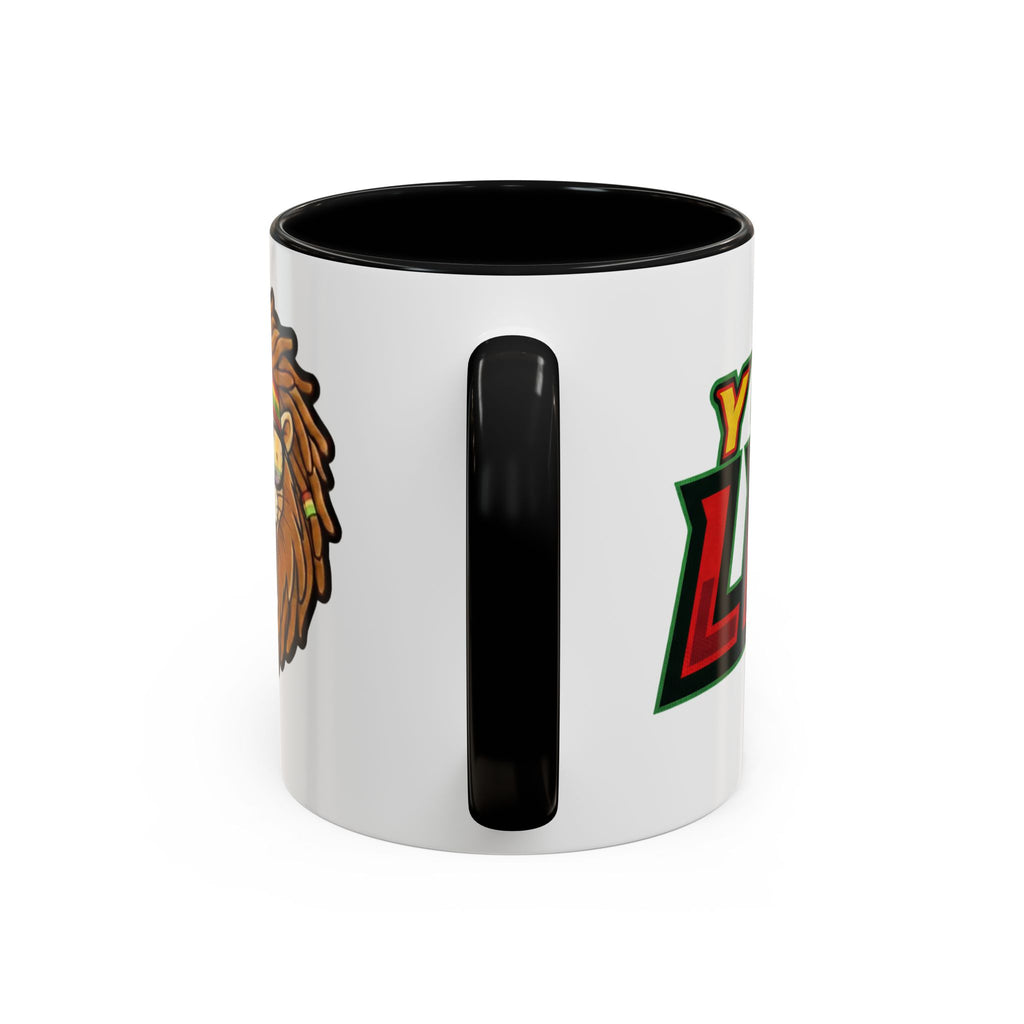Rasta Lion Coffee Mug - Young Lions 305 Accent Ceramic Mug (11/15oz)