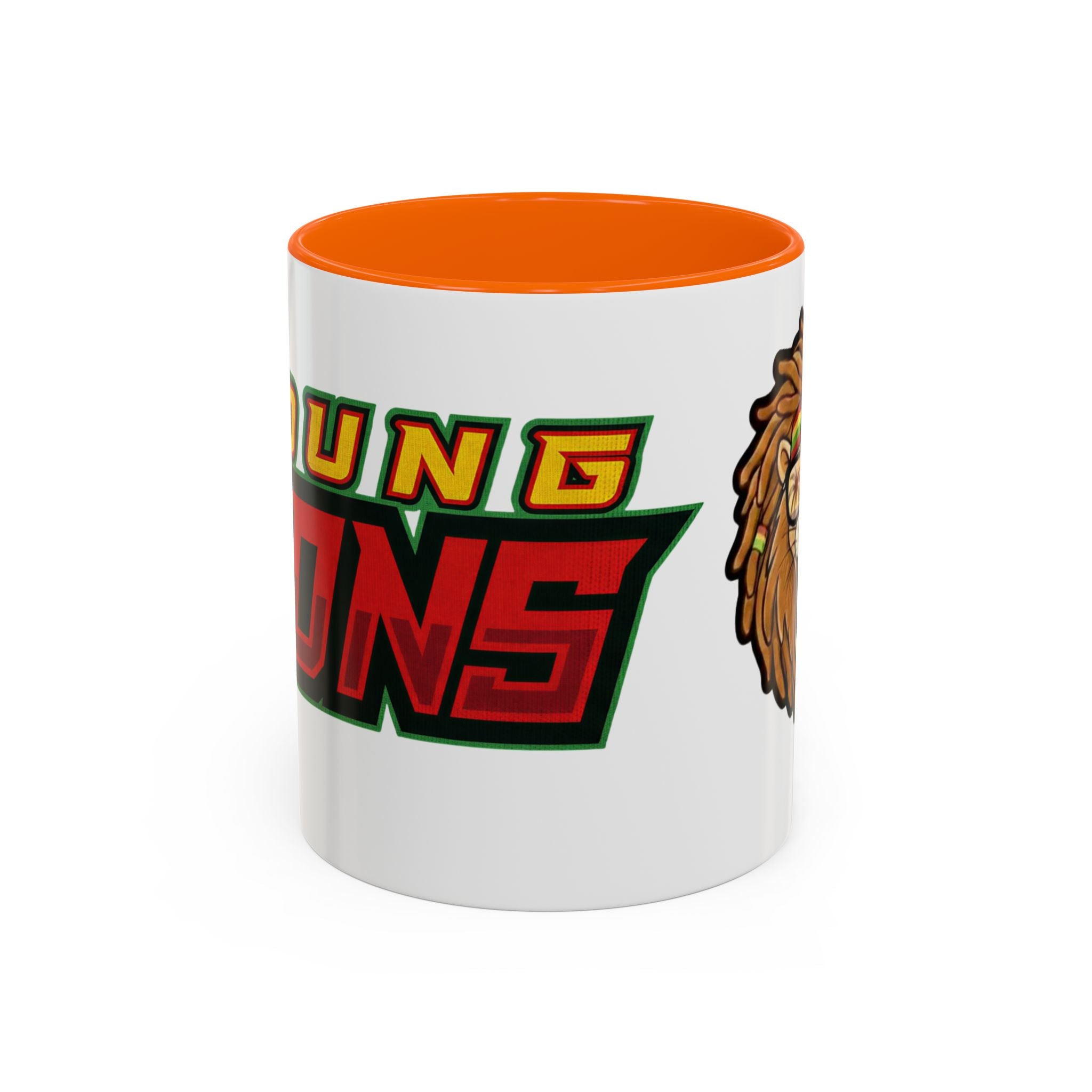 Rasta Lion Coffee Mug - Young Lions 305 Accent Ceramic Mug (11/15oz)