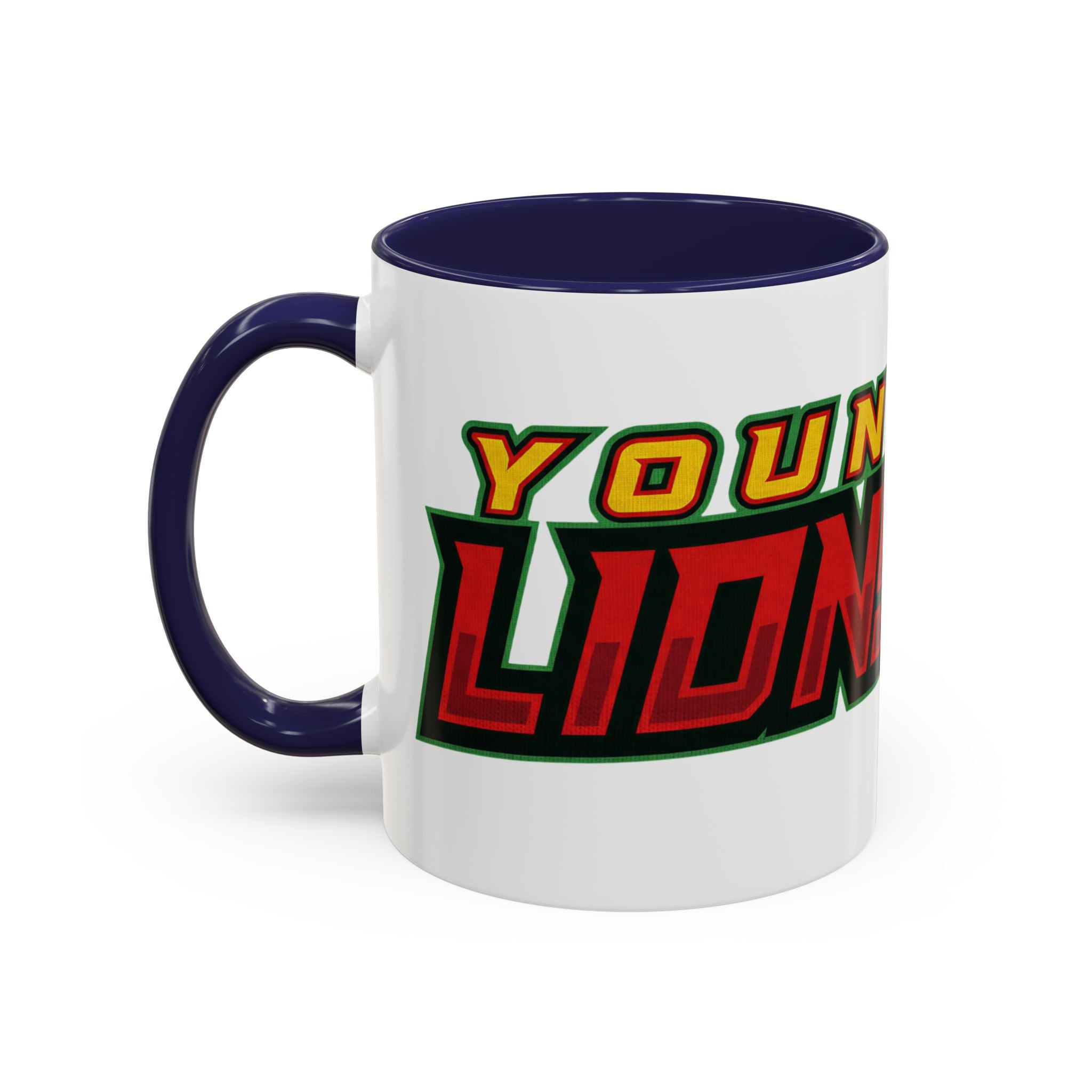 Rasta Lion Coffee Mug - Young Lions 305 Accent Ceramic Mug (11/15oz)