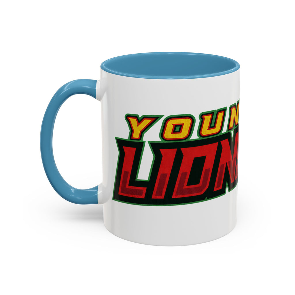Rasta Lion Coffee Mug - Young Lions 305 Accent Ceramic Mug (11/15oz)