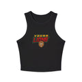 Young Lions Racer Tank Top – Women's Graphic Crop Tank